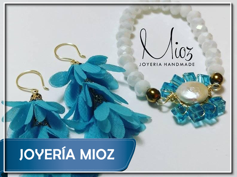 Antecedentes: Joyeria Mioz desde Santa Rosa de Copn se dedicada a la elaboracin de joyas hechas a
                                        mano cm ser collares, aretes y pulseras con piedras semipreciosas, perlas originales y alambre de
                                        alta calidad. Siempre Realzando tu belleza. 
